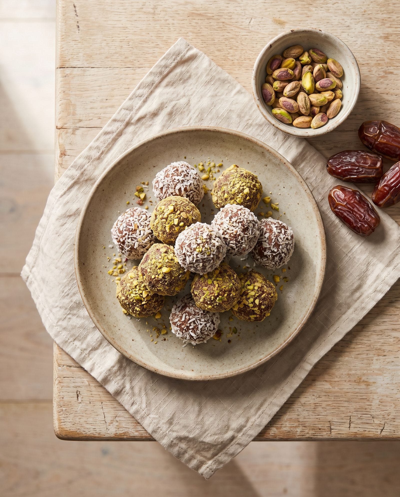 Healthy Desserts Without Refined Sugar (AI illustration)